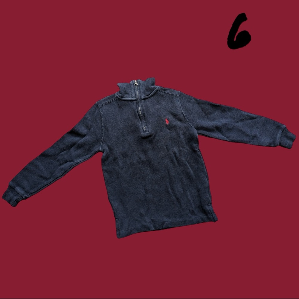 Polo Ralph Lauren cotton quarter-zip pullover